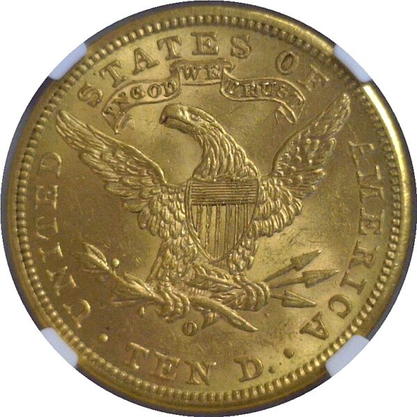 1901-O $10 Liberty  -  NGC MS-62 - Image 3