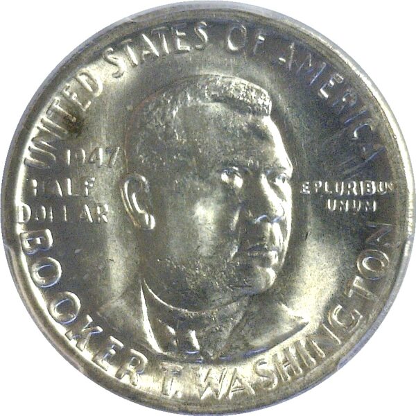 1947-S Booker T. Washington Commemorative Half Dollar. -  PCGS MS-66 - Image 2