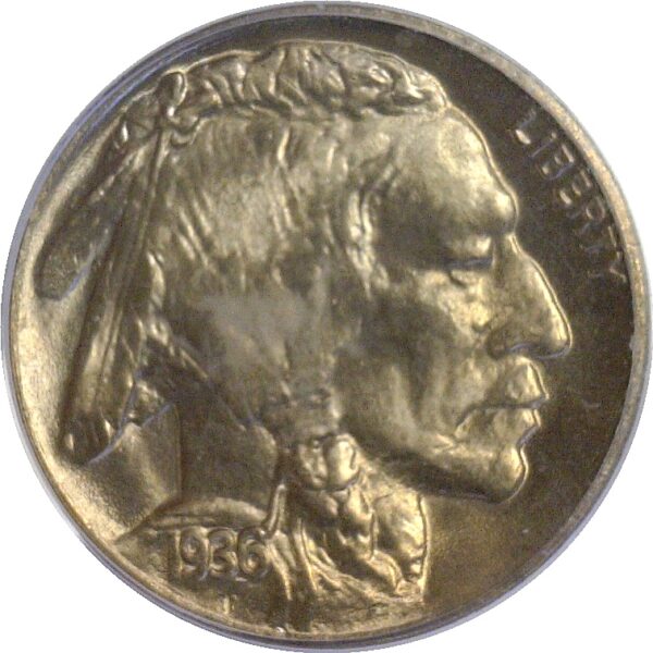 1936-D Buffalo Nickel. -  PCGS MS-66 - Image 2