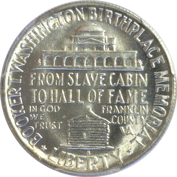 1947-S Booker T. Washington Commemorative Half Dollar. -  PCGS MS-66 - Image 3