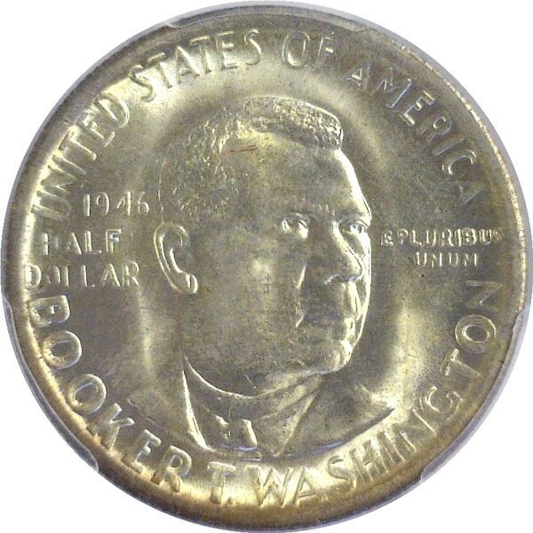 1946-S Booker T. Washington Commemorative Half Dollar. -  PCGS MS-66 - Image 2