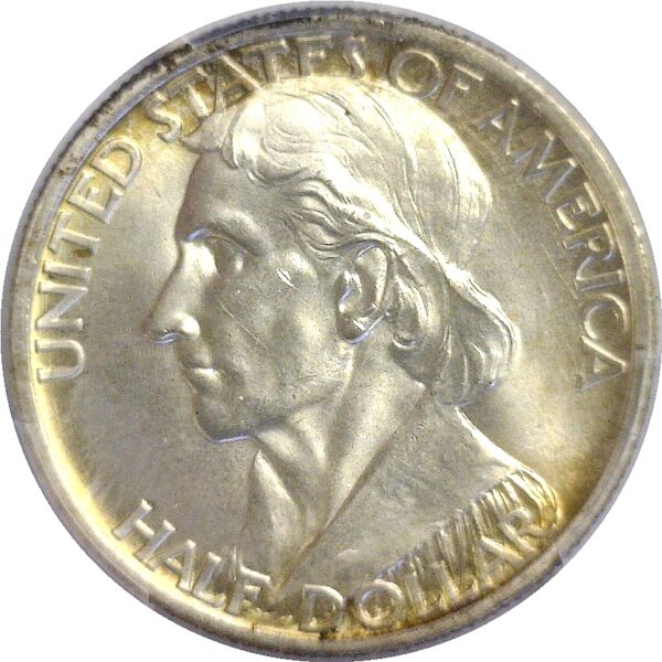 1938 Boone Commemorative Half Dollar  -   PCGS MS-64 - Image 2