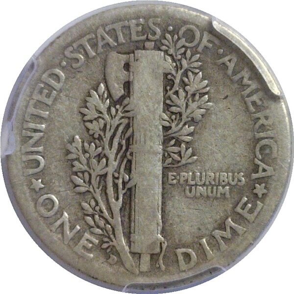 1916-D Mercury Dime. -  PCGS G-4 - Image 3