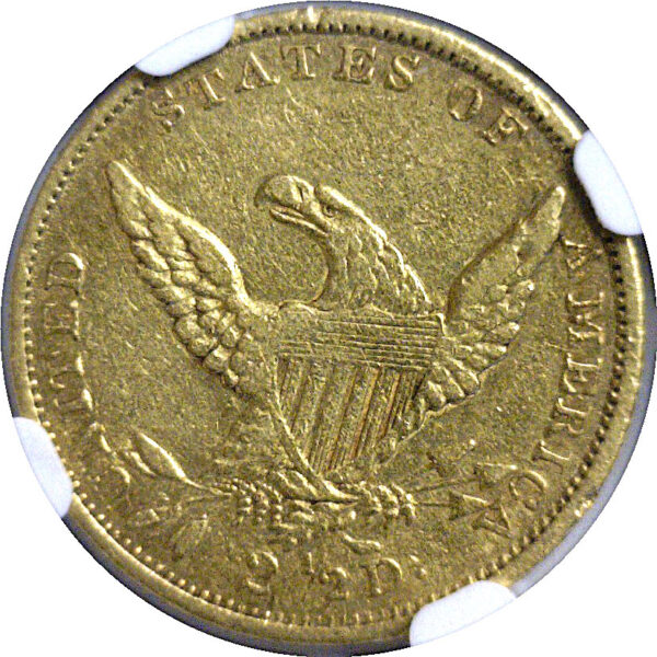1835 $2 1/2 Classic. -  NGC XF-45 - Image 3