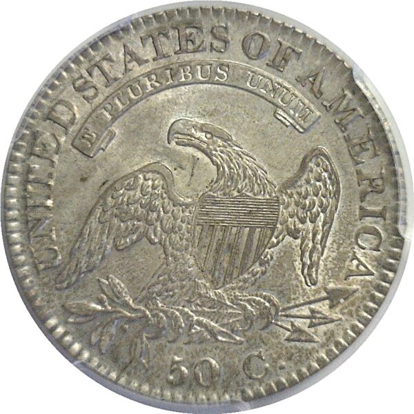 1823 Bust Half Dollar  -  PCGS AU-55 - Image 3