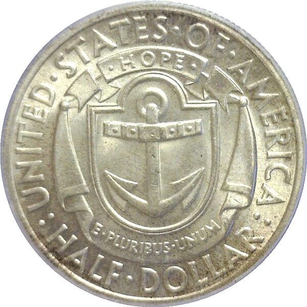 1936 Rhode Island Commemorative Half Dollar. -  PCGS MS-66 - Image 3