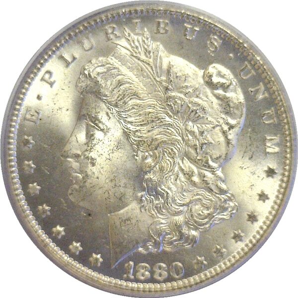 1880-CC Morgan Dollar  -  PCGS MS-64 - Image 2