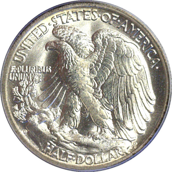 1942-D Walking Liberty Half Dollar   PCGS MS-66 - Image 3