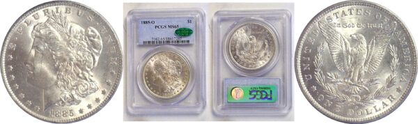 1885-O Morgan Dollar  -  PCGS MS-65  CAC