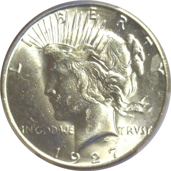 1927-S Peace Dollar. -  PCGS MS-62 - Image 2