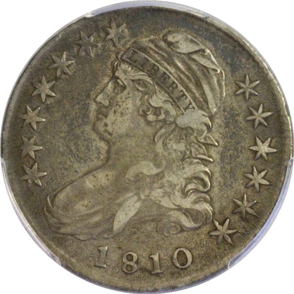 1810 Bust Half Dollar  -  PCGS VF-35 - Image 2