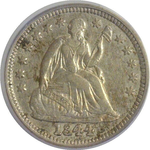 1844-O Seated Liberty Half Dime. -  PCGS VF-30 - Image 2