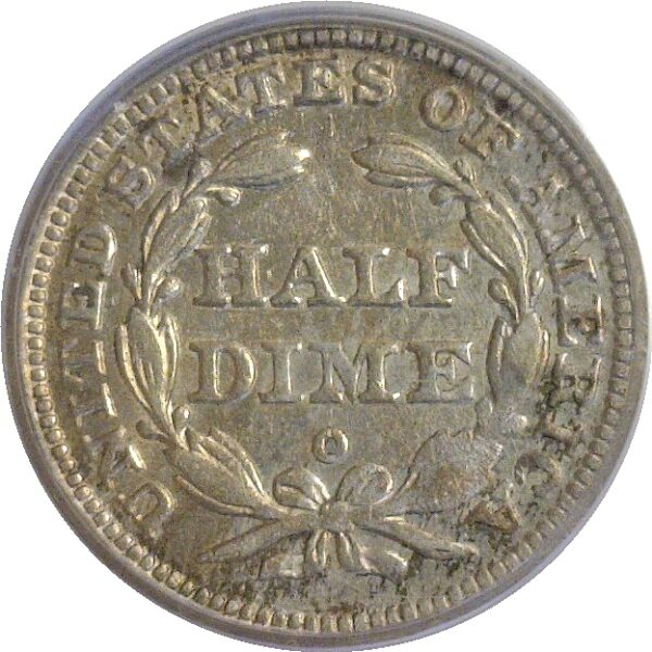 1844-O Seated Liberty Half Dime. -  PCGS VF-30 - Image 3