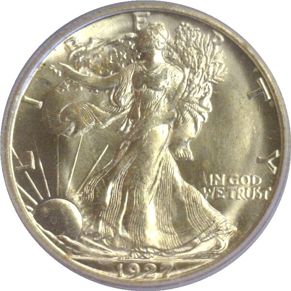 1927-S Walking Liberty Half Dollar  -  PCGS MS-65 - Image 2