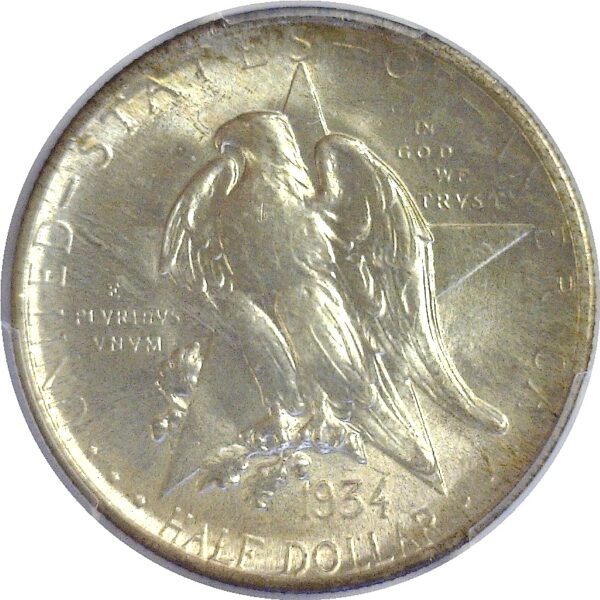 1934 Texas Commemorative Half Dollar. -  PCGS MS-66 - Image 2