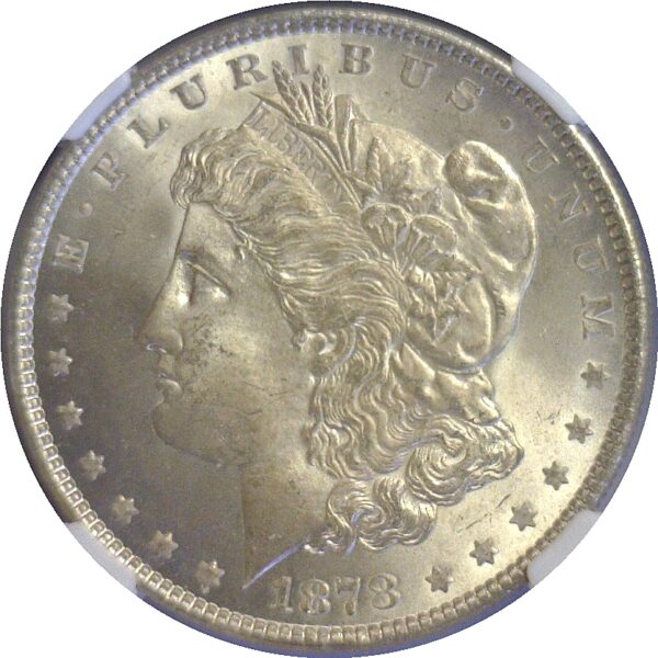 1878-7/8TF Morgan Dollar  -  NGC MS-64 - Image 2