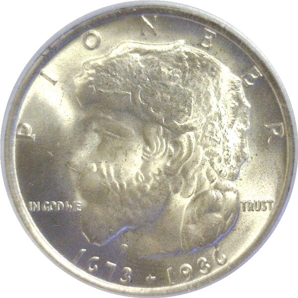 1936 Elgin Commemorative Half Dollar  -  PCGS MS-65 - Image 2