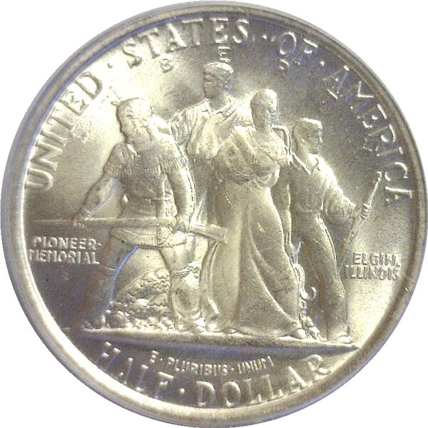 1936 Elgin Commemorative Half Dollar  -  PCGS MS-65 - Image 3