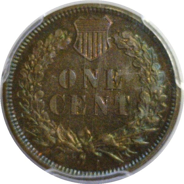 1877 Indian Head Cent  -  PCGS PR-64 BN - Image 3