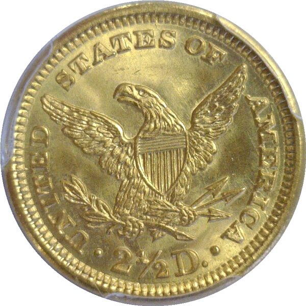 1907 $2 1/2 Liberty. -  PCGS MS-66 - Image 3