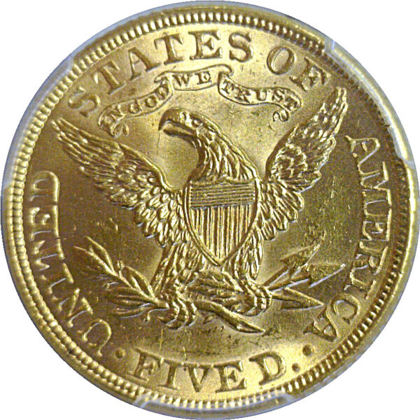 1900 $5 Liberty - PCGS   MS-64+ - Image 3