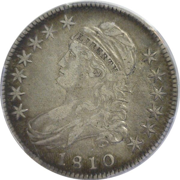 1810 Bust Half Dollar  -  PCGS VF-35 - Image 2