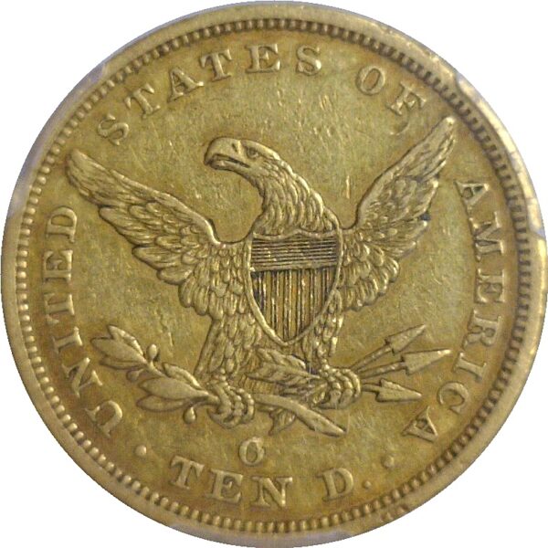 1845-O $10 Liberty  -  PCGS XF-40 - Image 3