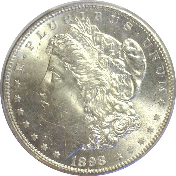 1898-S Morgan Dollar  -  PCGS MS-65 - Image 2