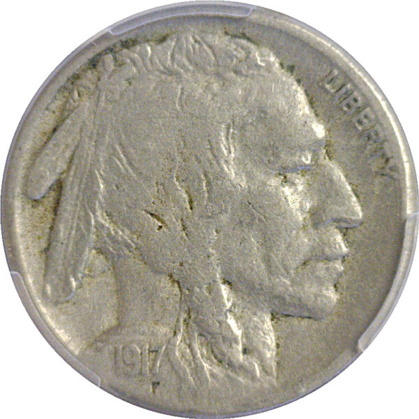 1917-S Buffalo Nickel  -  PCGS VF-25 - Image 2