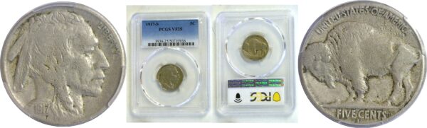 1917-S Buffalo Nickel  -  PCGS VF-25