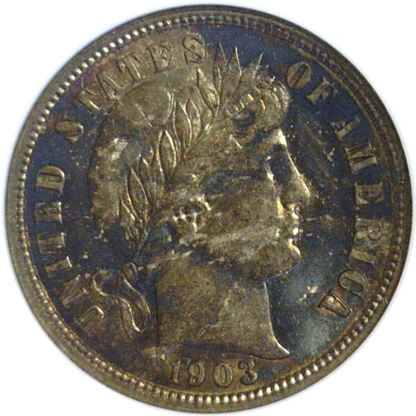 1903 Barber Dime. -  NGC MS-65 - Image 2