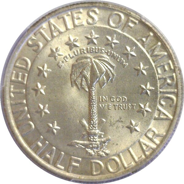 1936 Columbia Commemorative Half Dollar  -  PCGS MS-65 - Image 3