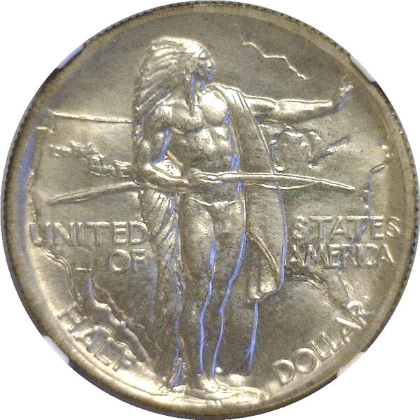 1939 Oregon Trail Commemorative Half Dollar  -  NGC MS-66 - Image 2