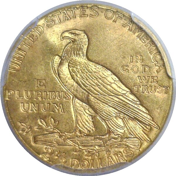 1929 $2 1/2 Indian  -  PCGS MS-65 - Image 3
