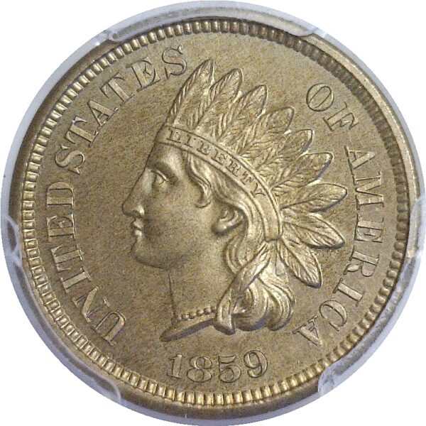 1859 Indian Head Cent  -  PCGS PR-66 - Image 2