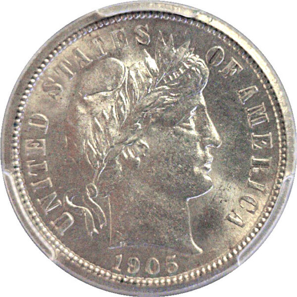 1905-O. Barber Dime -  PCGS MS-64 - Image 2