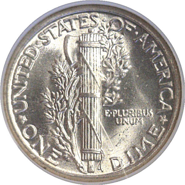 1927 Mercury Dime  -   NGC MS-66 - Image 3