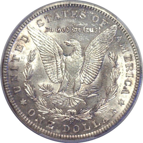 1904-S Morgan Dollar. -  PCGS AU-55. CAC - Image 3