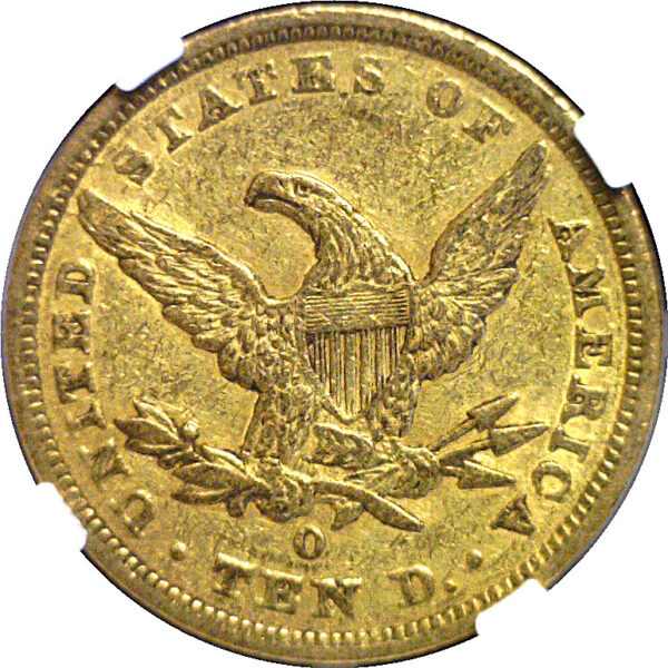 1847-O $10 Liberty  -  NGC AU-53 - Image 3