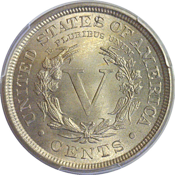 1892 Liberty Nickel. -  PCGS MS-65  CAC - Image 3