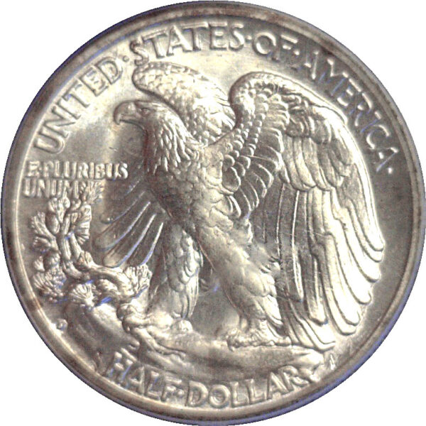 1944-D Walking Liberty Half Dollar  -  PCGS MS-66 - Image 3