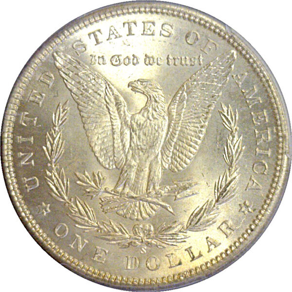 1899-S Morgan Dollar. -  PCGS MS-64. CAC - Image 3