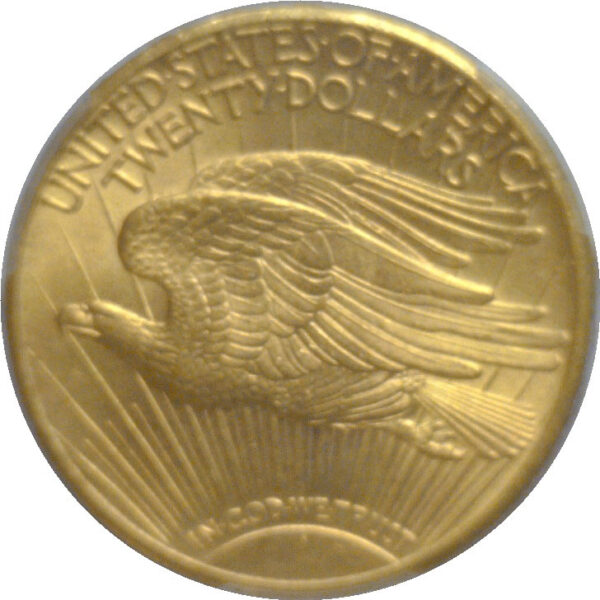1908-S $20 St. Gaudens. -  PCGS MS-63 - Image 3