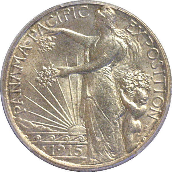 1915-S Panama-Pacific Commemorative Half Dollar. -  PCGS MS-65 - Image 2