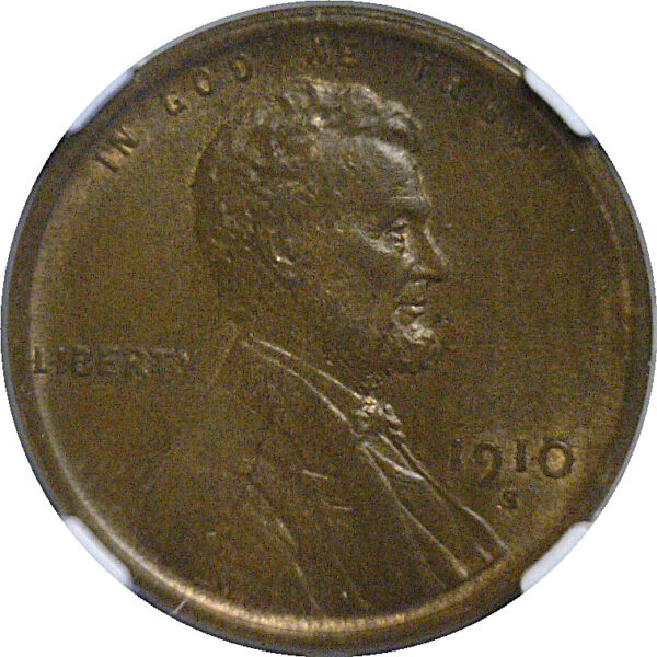 1910-S Lincoln Cent -   NGC MS-64 BN - Image 2