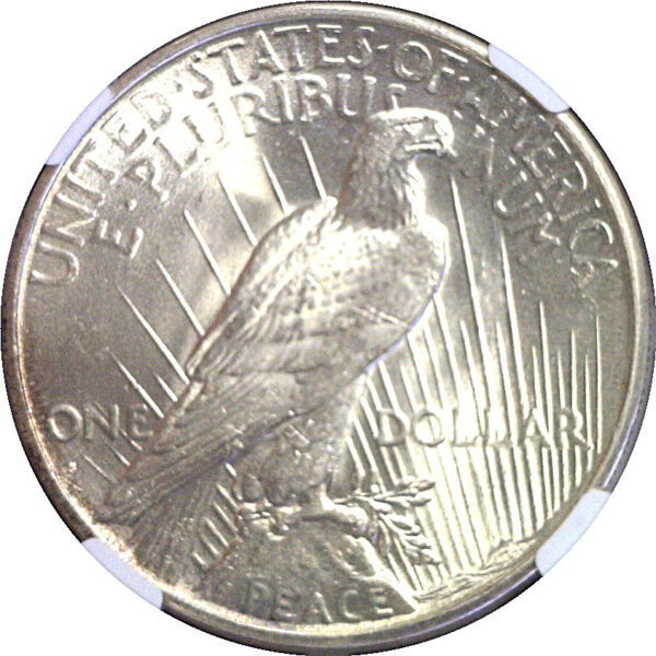 1927-S Peace Dollar. -  NGC MS-64 - Image 3