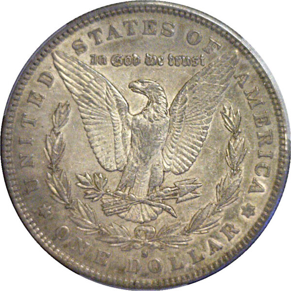 1888-S Morgan Dollar. -  PCGS AU-50 - Image 3