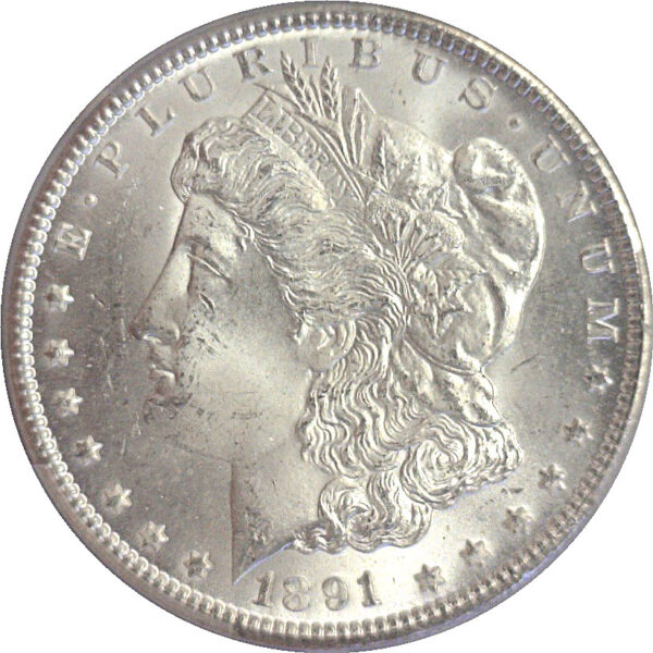 1891-CC morgan Dollar. -  PCGS MS-64+ - Image 2