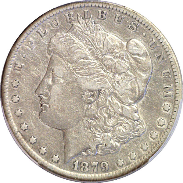 1879-CC Morgan Dollar  -  PCGS VF-35 - Image 2