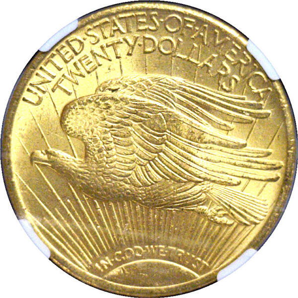 1924 $20 St. Gaudens  -  NGC MS-64 - Image 3